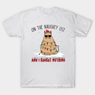 On the naughty list T-Shirt